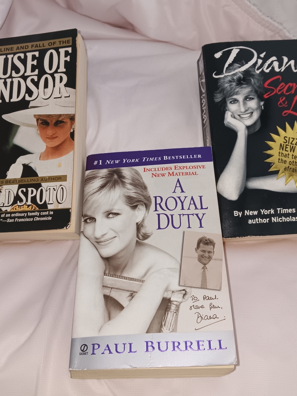 Lot of 3 Paperback Diana Books Good Used Condition Free Shipping See Details